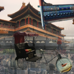 Digital Collage: Eastern by Shuo Sun