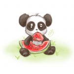 Color Challenge 9 - a digital illustration by Rongjie Lu & Veronique Yeo