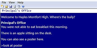 Screenshot from Game: Bully Be Gone by Chelsie Zitzlsperger & Mike Hagerty