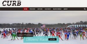Curb Magazine Website Screenshot 2014