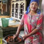 Faces of Rural Indonesian Workers 1 - a digital photograph by Carlie Renee Cervantes De Blois