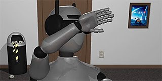 Video Screenshot: The Mischievous Robot by Erin Curran