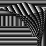 Gradient & Geometry 14 - a digital illustration by Yiting Liu