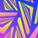 Gradient & Geometry 2 - a digital illustration by Yiting Liu