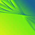 Gradient & Geometry 5 - a digital illustration by Yiting Liu