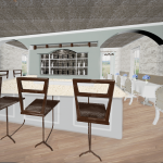 L'Ecole Bistro 1 - an interior design by Stephanie Coffaro
