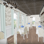 L'Ecole Bistro 2 - an interior design by Stephanie Coffaro