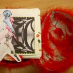 Lady in Red 2 - a photo of a graphic essay by Katie Schaag