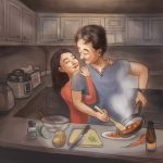 Dinner Time - a digital image by Jingyu Zhang