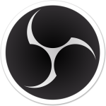 OBS Open Broadcaster Software Logo.