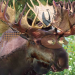 Alces Alces Absonus (the Discordant Moose) by Ned Molder