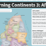 Learning Continents 3: Africa by Nyla Thursday