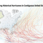 Visualizing Historical Hurricanes in Contiguous United States (1851 – 2021) by Atlas Guo
